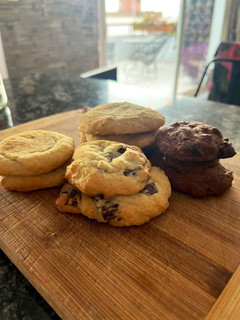 Una foto de Masa base para galletitas dulces (cookie dough)