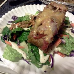 A picture of Mexican Meatloaf.