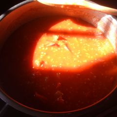 A picture of Fresh tomato sauce.