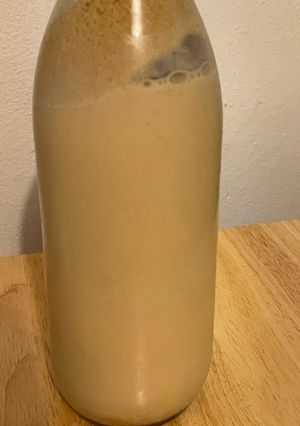 Una foto de Coquito de turrón