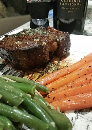 A picture of Absolute Flavourful Filet Mignon Perfect Steak.