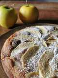 Torta di mele con farina di riso