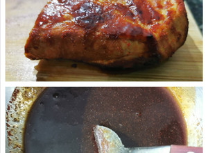 Una foto de Salsa agridulce para cocinar cerdo