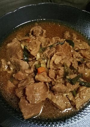Foto resep Cah Sapi Kuah Saus Tiram