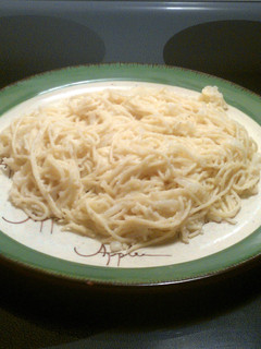 A picture of Cauliflower Spaghetti.