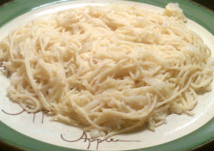 Steps to Make Favorite Cauliflower Spaghetti