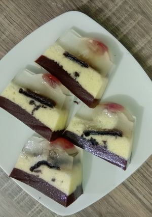 Foto resep Puding oreo lapis 3
