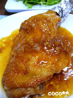 A picture of Christmas Chicken in a Frying Pan.