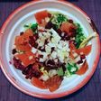 Ensalada de Salmón ahumado y Granada