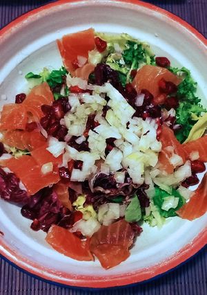Foto principal de Ensalada de Salmón ahumado y Granada