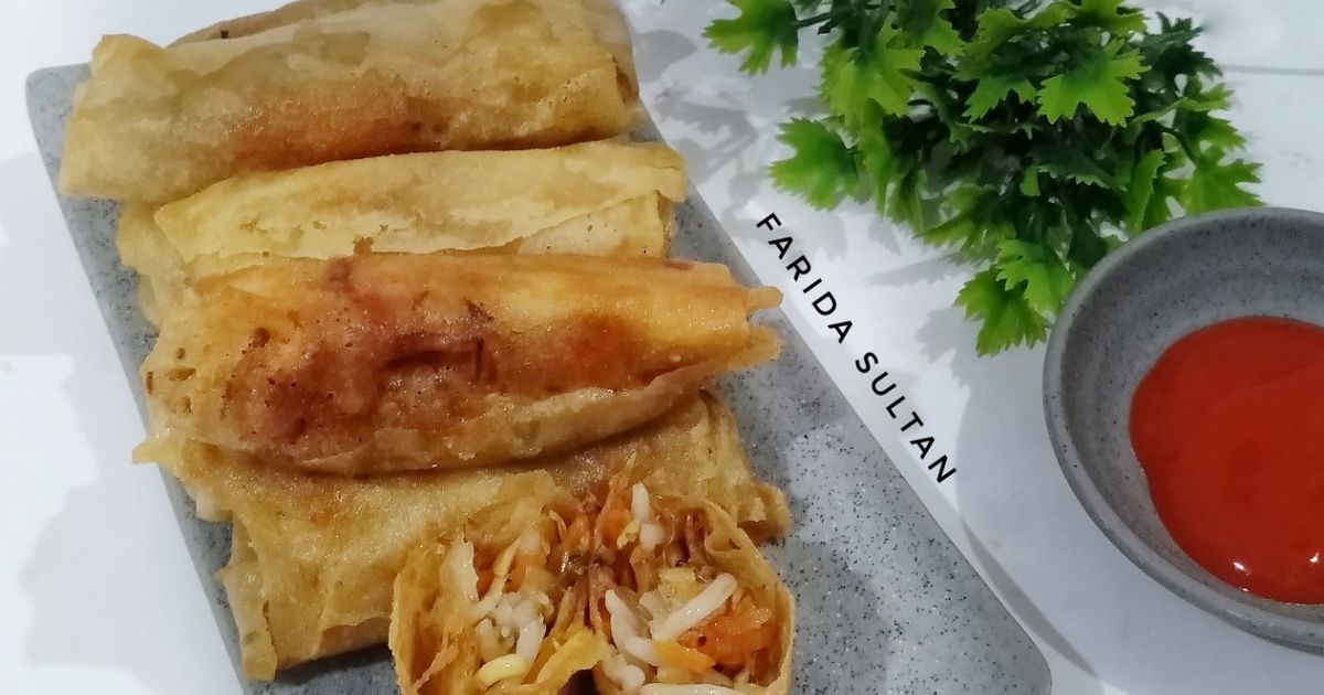 Lumpia Tauge wortel Ebi