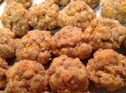 A picture of cream cheese ball