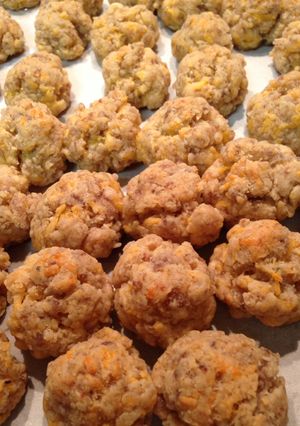 A picture of Sausage Balls.