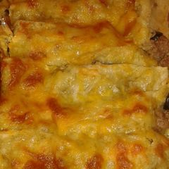 A picture of Beef Enchiladas.
