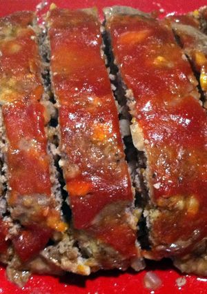 A picture of Granny's Meatloaf.