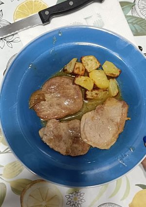 Una foto de Solomillo en salsa