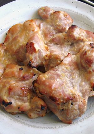 A picture of Miso Marinated Chicken.