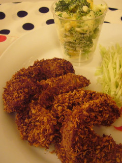 A picture of Macrobiotic Non-Fried Kurumabu Cutlet.