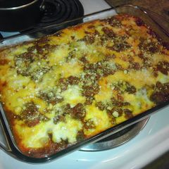 A picture of KickAss Lasagna.