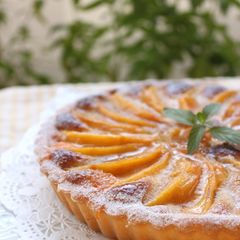 A picture of Persimmon Tart.
