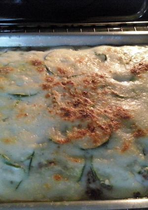 A picture of Healthy lasagna.
