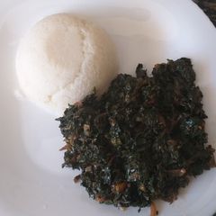 Spinach n ugali#authors marathon A picture of Spinach n ugali#authors marathon.