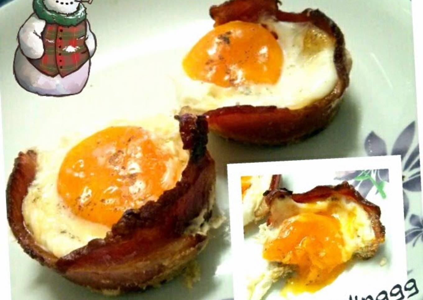 bacon egg breakfast cup