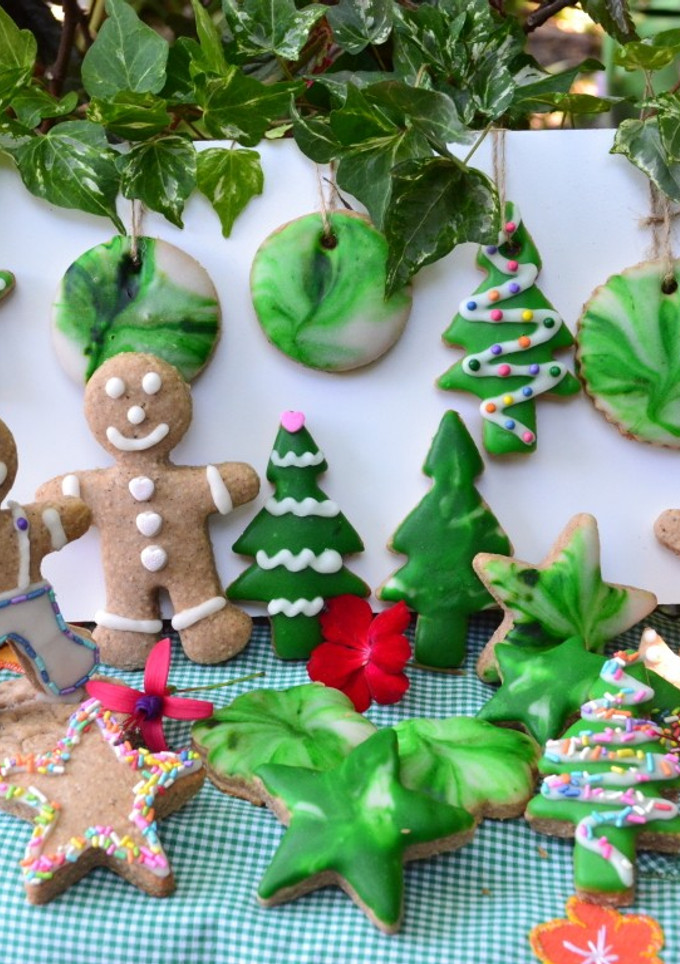 Una foto de Galletas navideñas con harina de avena y especias⭐🎄