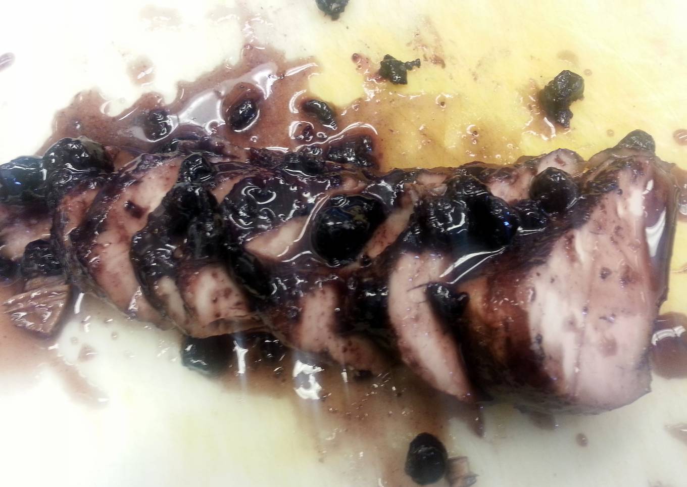 Blueberry Pork Tenderloin