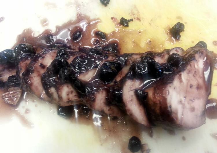 Blueberry Pork Tenderloin Blueberry Pork Tenderloin