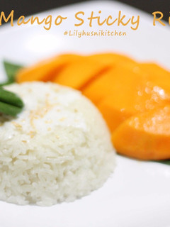 Foto resep Mango Sticky Rice dessert khas Thailand