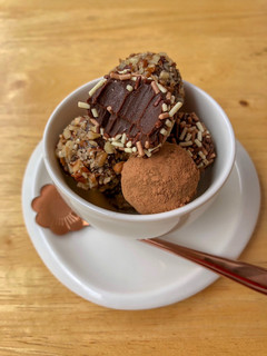 Una foto de Trufas de cacao