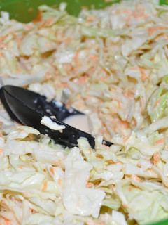 A picture of Pinguy's Coleslaw - KFC Style Coleslaw Recipe.