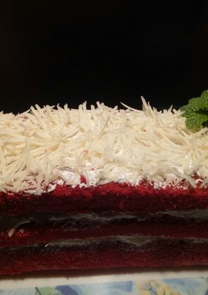 Foto resep Red velved kukus