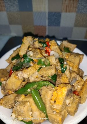 Foto resep Oseng oncom aroma seledri