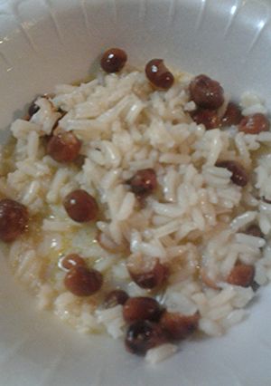 A picture of Skyes Crowder peas and rice.