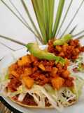 Tostadas de picadillo