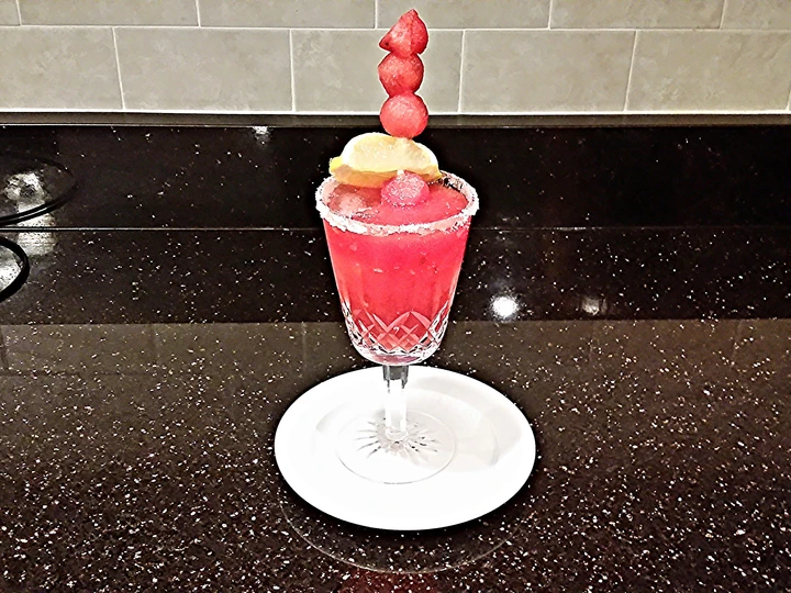Easy Steps to Prepare Watermelon  Lemonade the Can Spoil the Tongue Really delicious