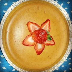 A picture of Strawberry Cheesecake.