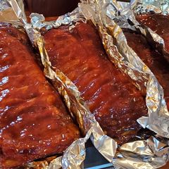 A picture of Killer Hog's Memphis Ribs.