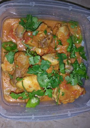 A picture of Chicken Karahee.