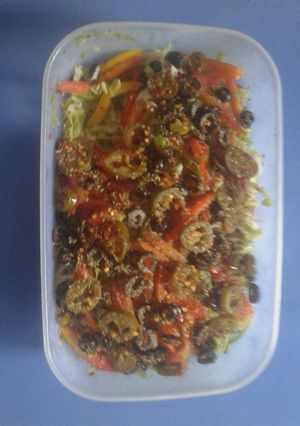 A picture of FiFi's Smokin Hot Salad.
