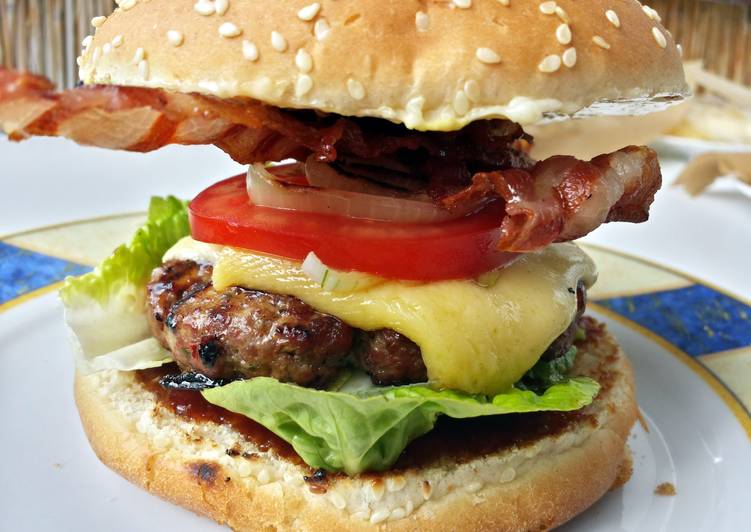 Recipe of Award-winning Ultimate Bacon Cheeseburger