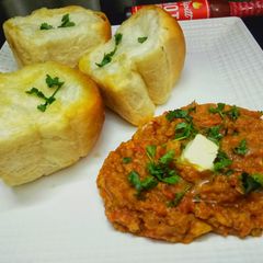 A picture of Pav bhaji.