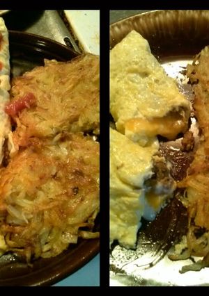 A picture of Brisket Omelette.