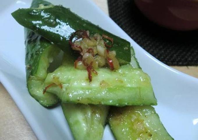 Standard and Simple Recipe for Addictively Delicious Pounded Cucumbers