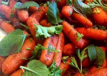 Popular Cuisine Carrot Raisin and Herb Salad Restaurant Style Popular Cuisine Carrot Raisin and Herb Salad Restaurant Style