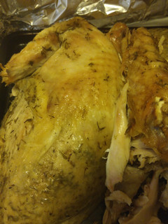 A picture of Simple roast turkey.