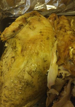 A picture of Simple roast turkey.