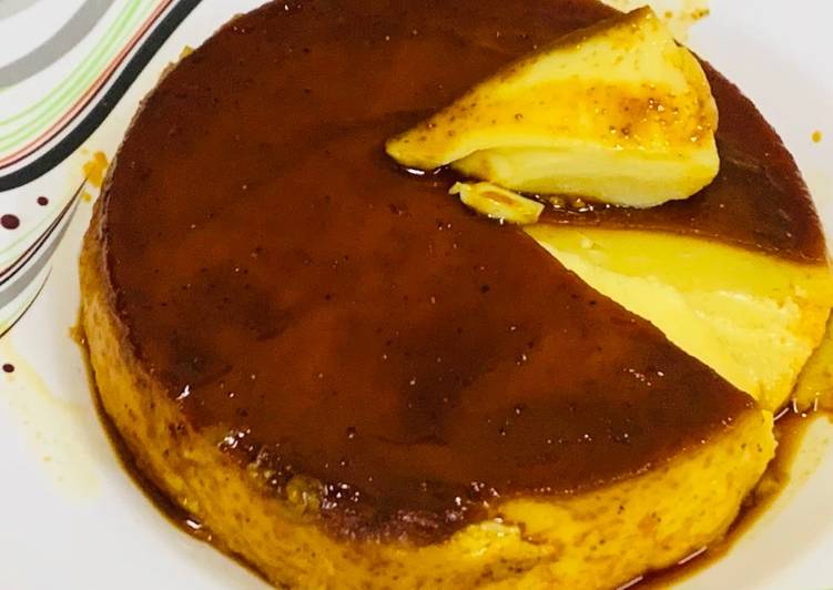 Recipe of Super Quick Homemade Egg custard pudding #Ramzan special